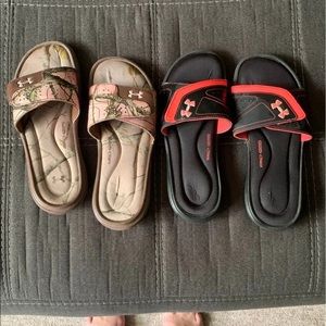 Under armour slides